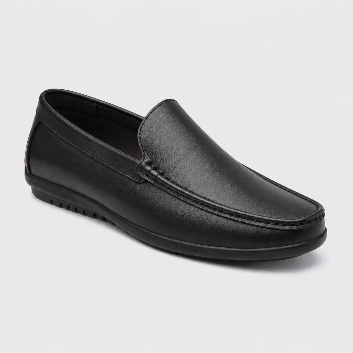 Mocassim Masculino Preto - vista posterior