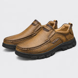 Sapato Mocassim Masculino Cáqui - vista frontal