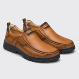 Sapato Mocassim Masculino Marrom Claro - vista frontal