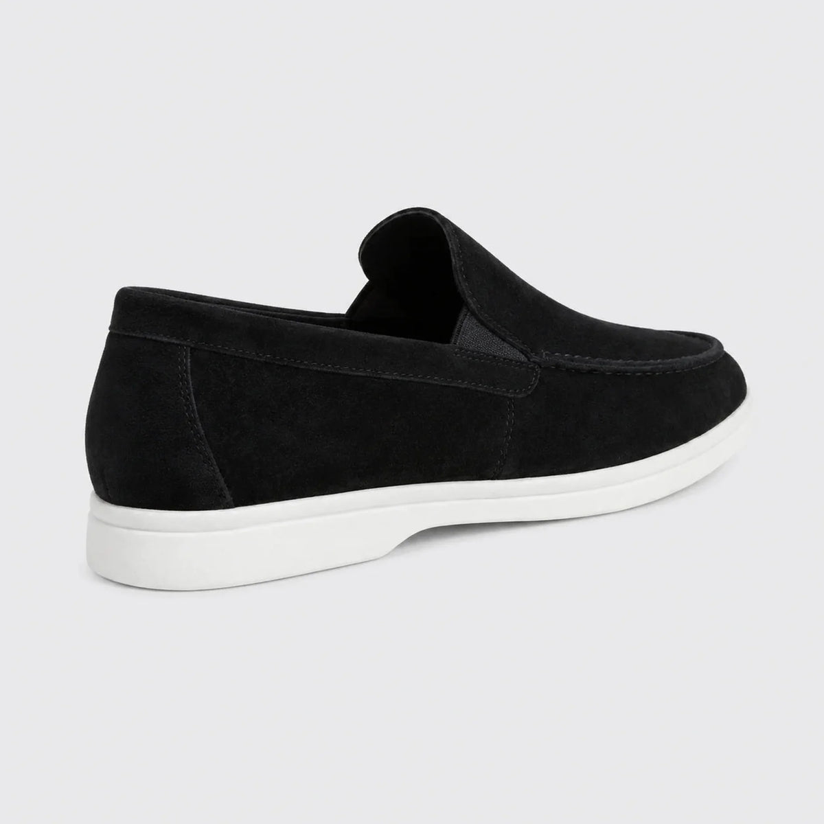 Mocassim Preto Classic - vista posterior