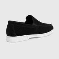 Mocassim Preto Classic - vista posterior
