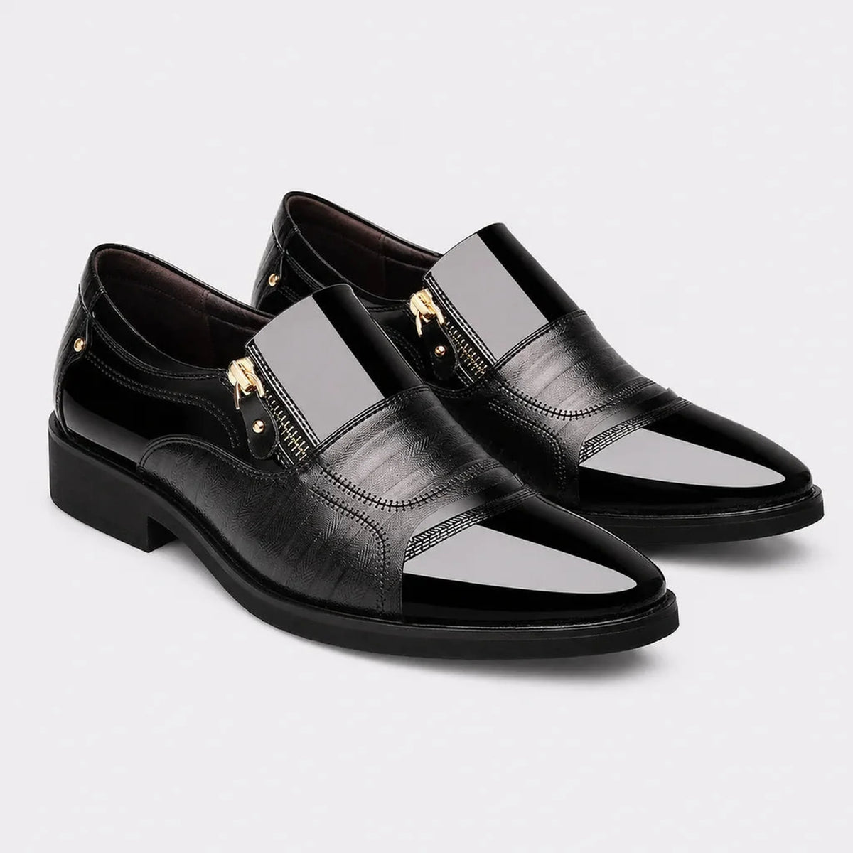 Sapato Social Masculino Preto - superior