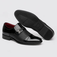 Sapato Masculino Social Preto Verniz - detalhe do solado