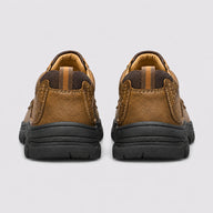 Sapato Mocassim Masculino Cáqui - vista posterior
