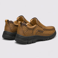 Sapato Mocassim Masculino Cáqui - detalhe do solado
