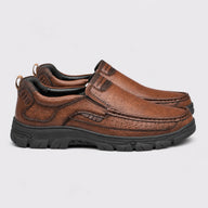 Sapato Mocassim Masculino Marrom - vista frontal em ângulo