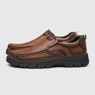 Sapato Mocassim Masculino Marrom - vista posterior