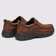 Sapato Mocassim Masculino Marrom - detalhe da palmilha