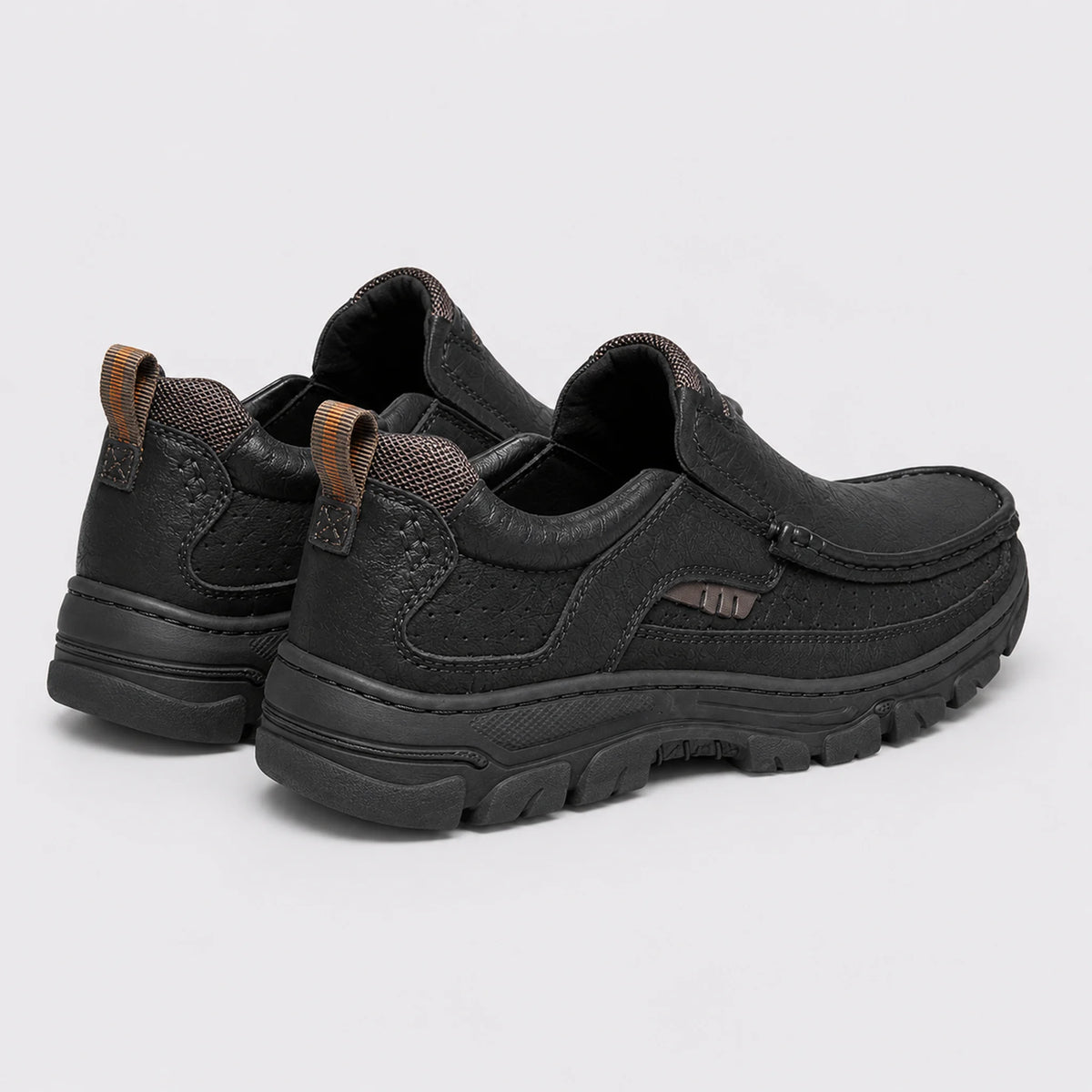 Sapato Mocassim Masculino Preto - detalhe da palmilha